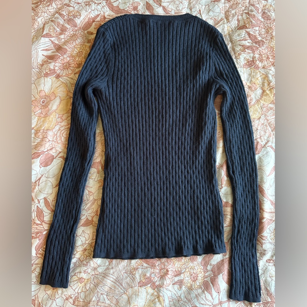 Sezane Dita Jumper Navy Blue - Size XS - Picture 4 of 7